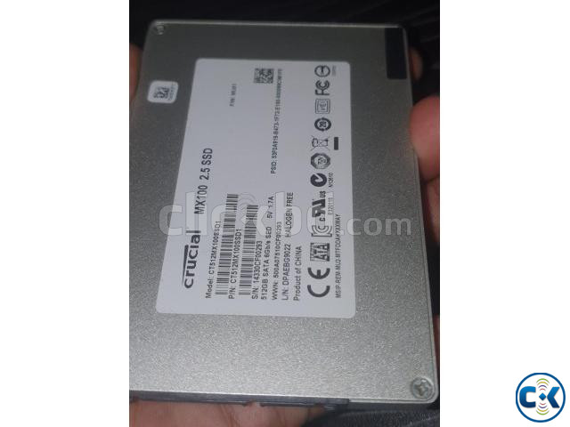 Crucial MX100 2.5 SSD 512GB CT512MX100SSD1 SATA 6Gb s Solid large image 1