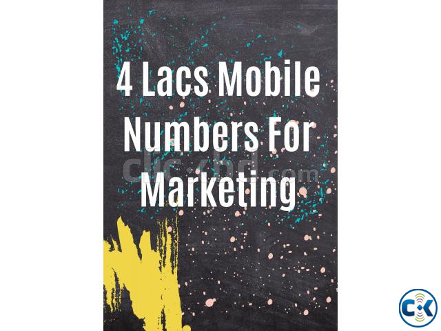 400K Mobile Number for Marketing large image 0