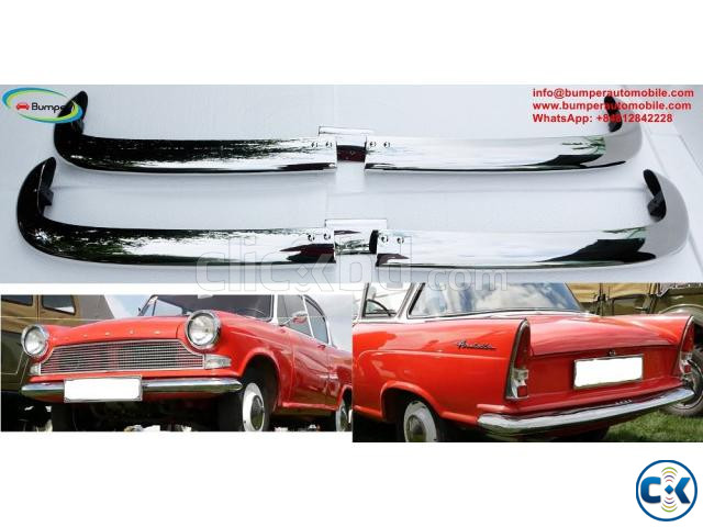 Borgward Arabella 1959_ 1961 bumper by stainless steel large image 0