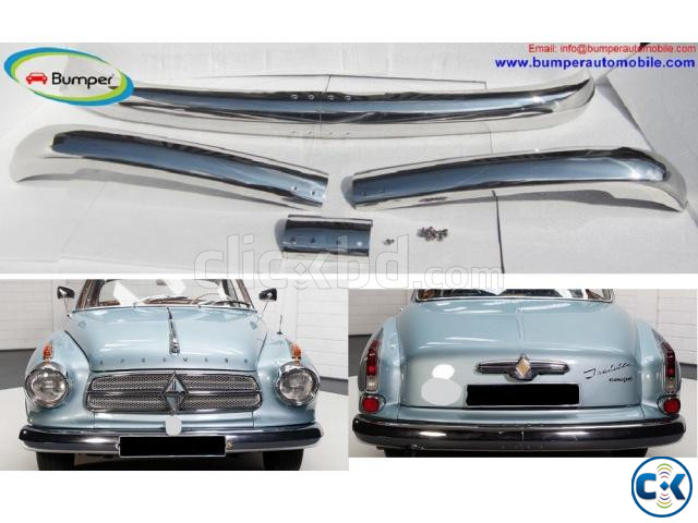 Borgward Isabella coupe and saloon bumpers 1954-1962 . large image 0