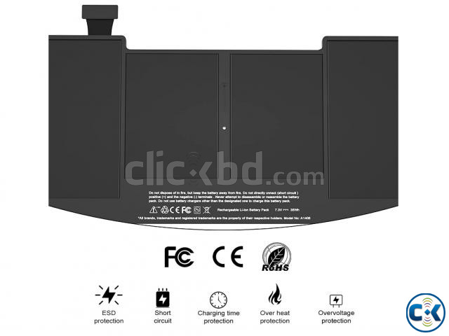 Apple MacBook Air 11 A1465 2013 2014 2015 Battery Replace large image 3