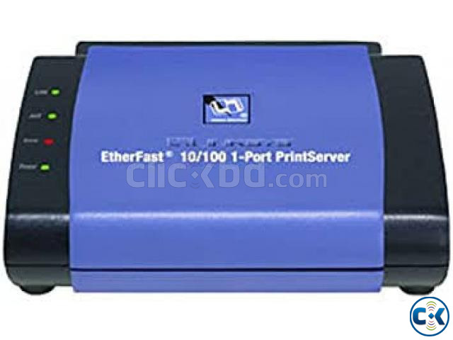 LINKSYS PPSX1 EtherFast 10 100 Print Server RJ45 LPT used. large image 1