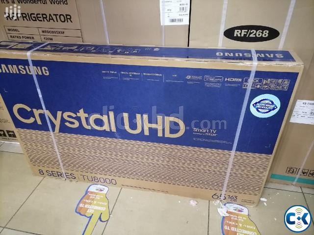 Samsung TU8000 65 Class 4K Crystal UHD Smart Google TV large image 1