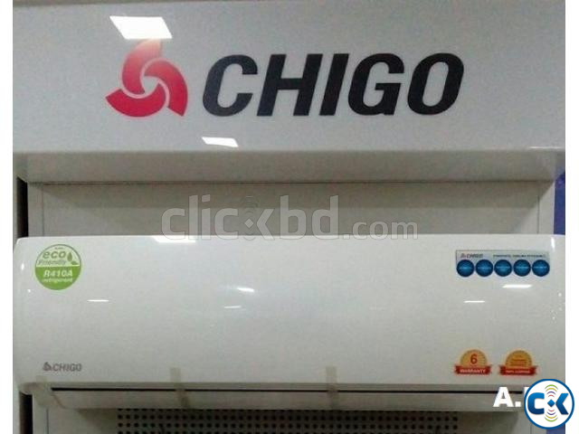 Chigo 1.5 Ton split type Air conditioner fast cooling large image 1