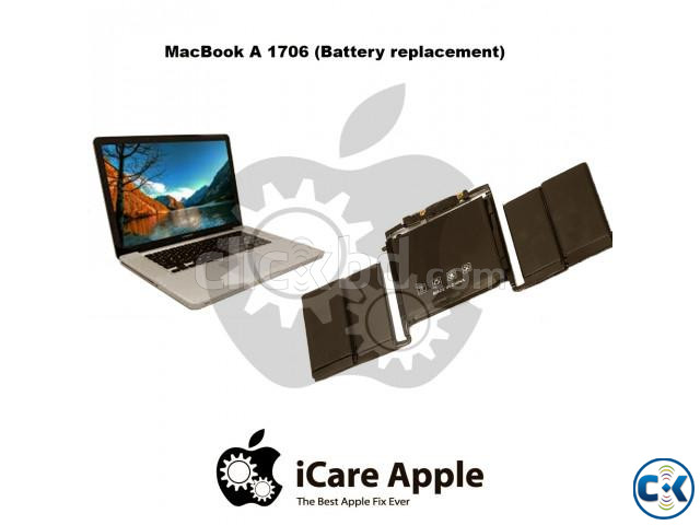 Macbook Pro A1706 Battery Replacement Service Center Dhaka large image 0