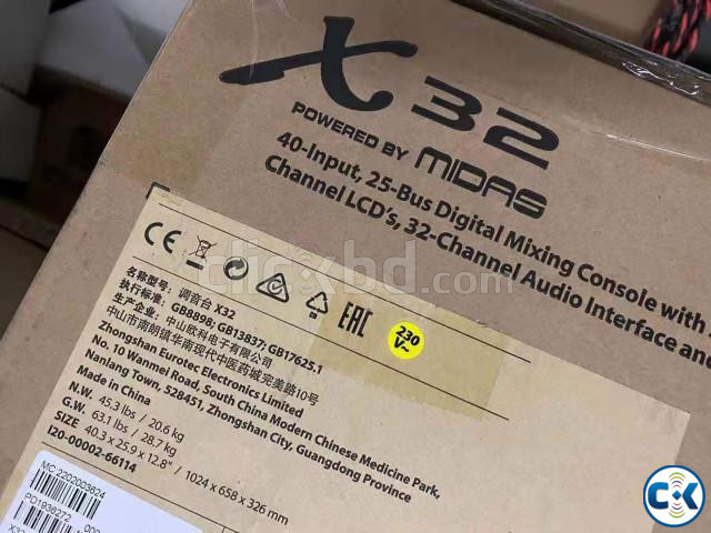 midas M32 LIVE carton pack large image 3