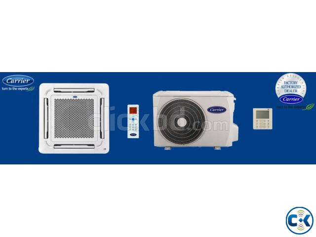 Carrier 3.0 ton Cassette Ceiling type air conditioner AC large image 0