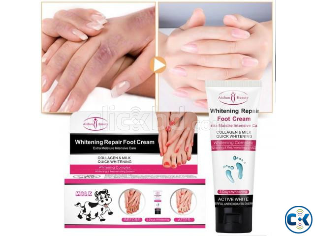 Aichun Beauty Whitening Repair Foot Cream - 100g large image 1