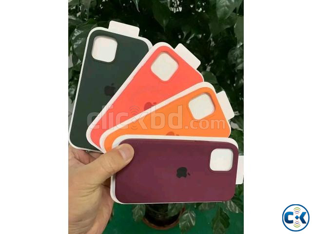 Silicon case for iPhone only 11 12 13 pro max  large image 2