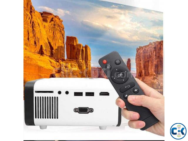 Mini Android Projector HD Bluetooth Wifi UB20 3000 Lumens large image 1