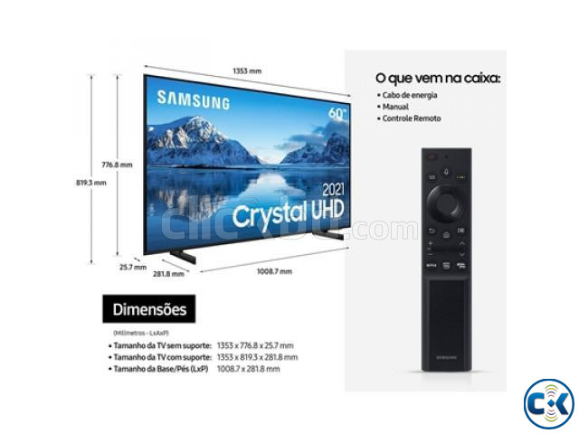 Samsung AU8000 43 Class Crystal UHD 4K Smart TV large image 0