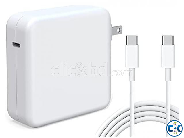Mac Book Pro Charger 61W USB Type C Power Adapter large image 0
