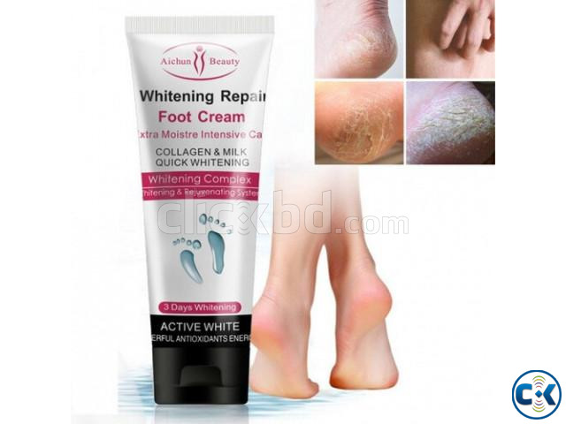 Aichun Beauty Whitening Repair Foot Cream - 100g large image 1