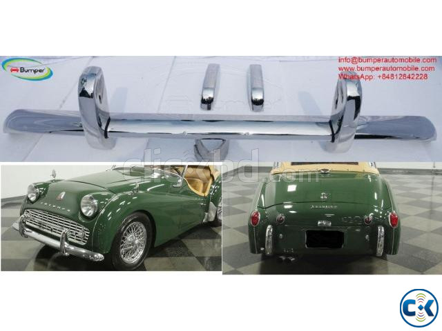 Triumph TR3A 1957-1962 bumpers large image 2