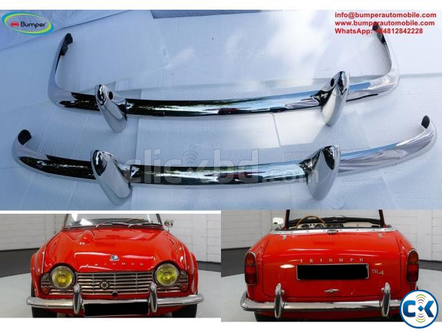 Triumph TR4 1961-1965 bumper large image 0