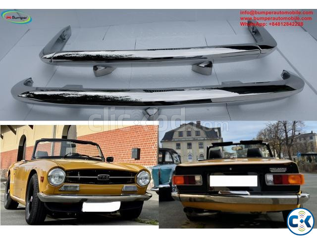 Triumph TR6 bumpers 1969-1974  large image 0