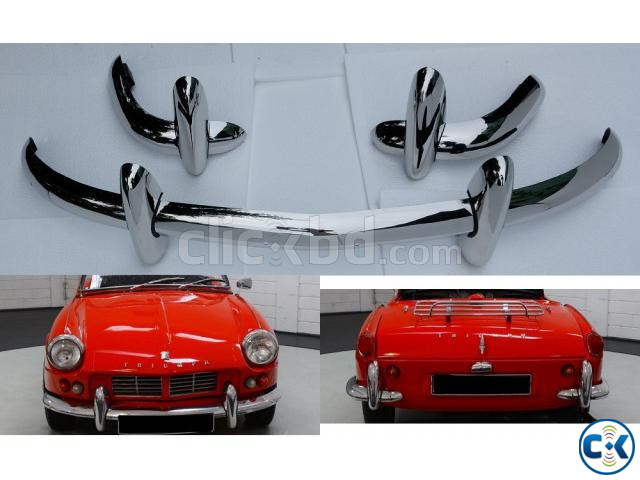 Triumph Spitfire MK1 MK2 GT6 MK1 1962-1968 bumpers large image 1