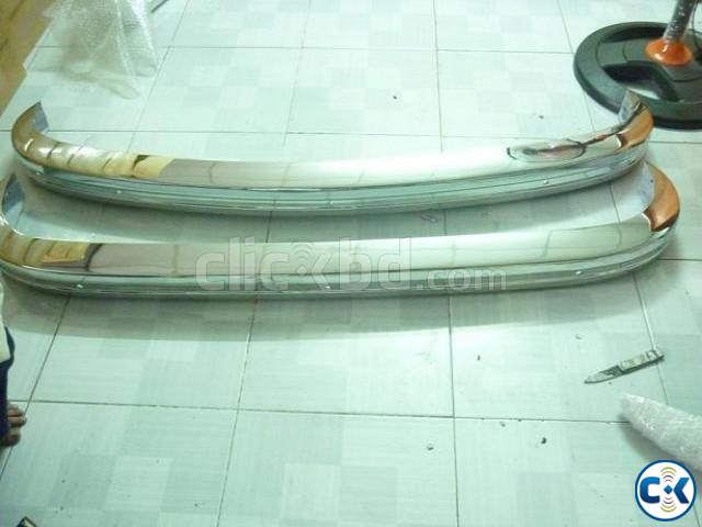 Volkswagen Type 3 Stainless Steel Bumper Years 1970-1973 large image 2