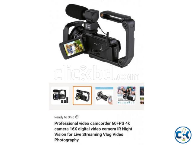 Brand New video camera large image 0