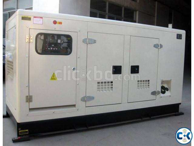 New 100 KVA LOVOL Canopy Type Diesel Generator for Sale large image 0