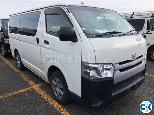 TOYOTA HI ACE DX WHITE 2017 large image 1