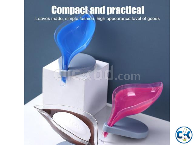 Leaf Shape Soap Holder large image 1