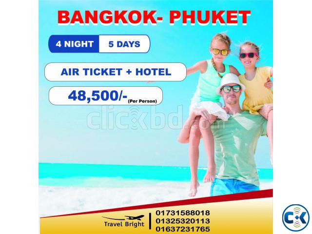 Thailand Tour Package Bangkok - Phuket  large image 0