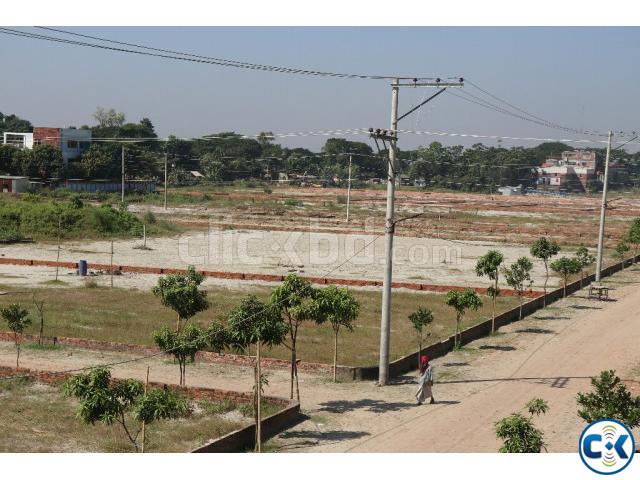 3 Katha Ready Plot with utility Modhu City large image 1