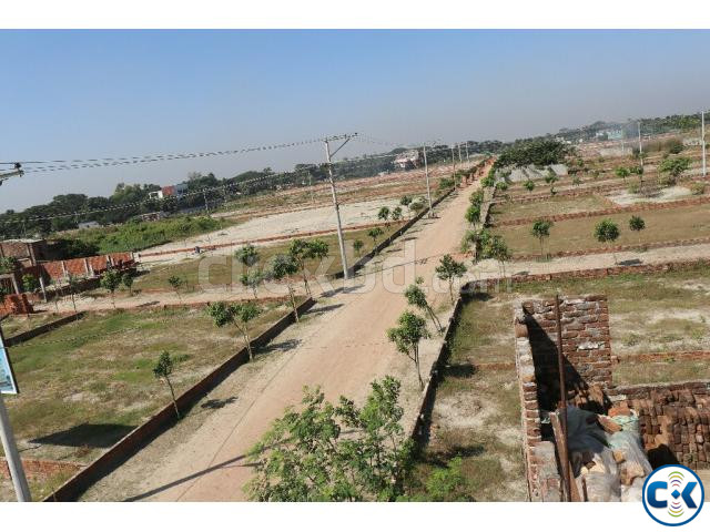 3 Katha Ready Plot with utility Modhu City large image 2