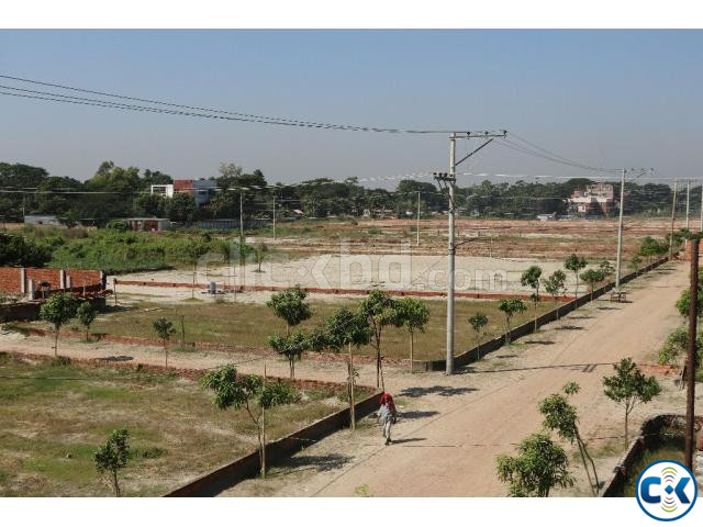 3 Katha Ready Plot with utility Modhu City large image 4