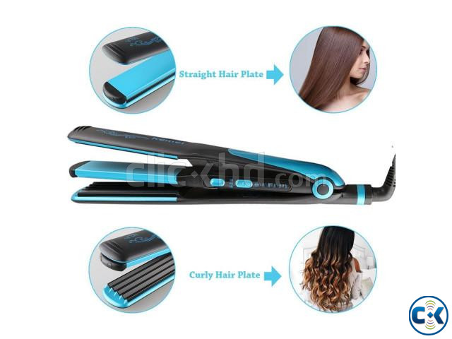 Kemei KM-2209 Hair Straightener large image 1