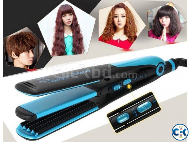 Kemei KM-2209 Hair Straightener large image 2