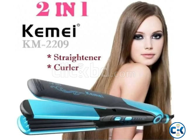 Kemei KM-2209 Hair Straightener large image 4