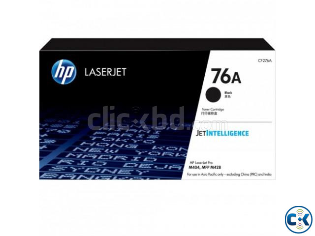 HP Genuine 76A Original LaserJet Black Toner large image 1