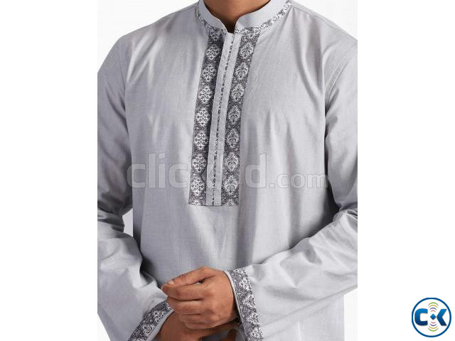 Cut Sew Regular Fit Panjabi large image 1