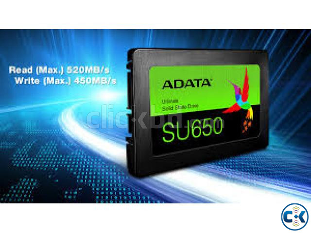 Adata Genuine SU650 240GB SSD Harddrive 2.5  large image 1