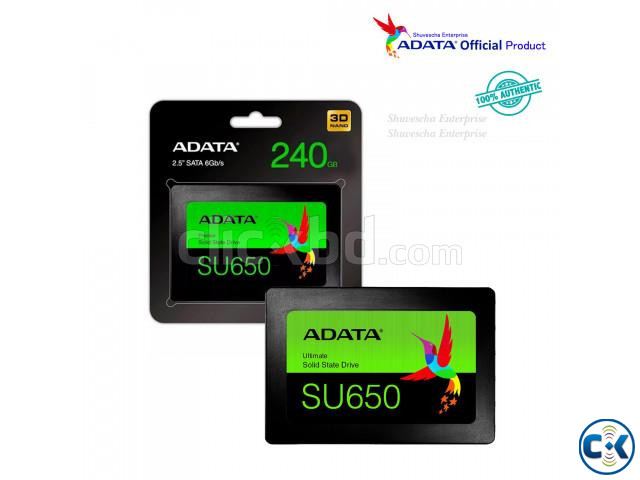 Adata Genuine SU650 240GB SSD Harddrive 2.5  large image 4
