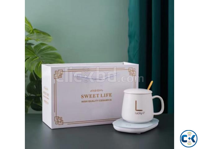 Electric Mug Warmer Lucky Ceramic Coffee Cup Warmer large image 0