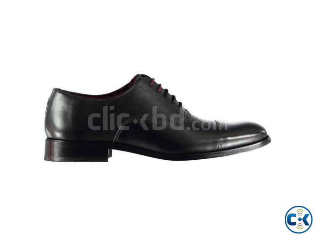 Firetrap Men s Blackseal Leather Shoes - Black New  large image 0