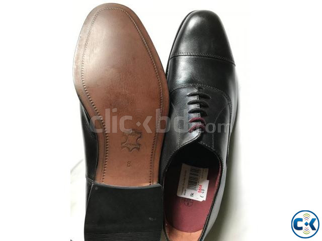 Firetrap Men s Blackseal Leather Shoes - Black New  large image 3