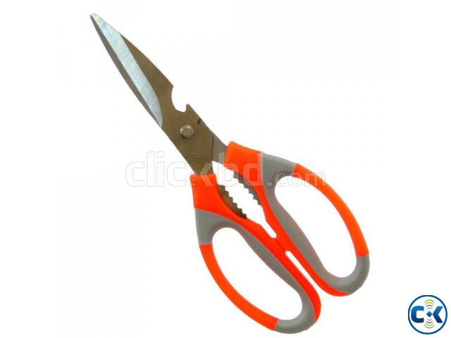 Stainless Steel Kitchen Scissors Fish Cutting Scissors large image 1