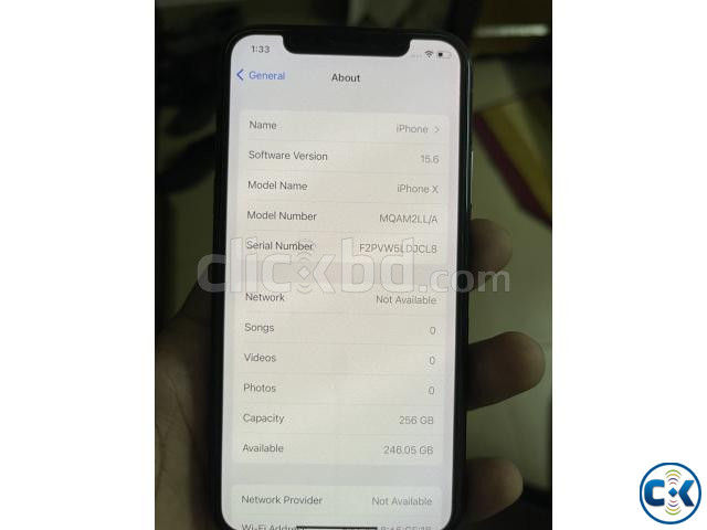 Iphone X 256GB large image 1