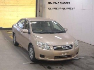 TOYOTA AXIO X 2009 MODEL GOLDEN COLOR