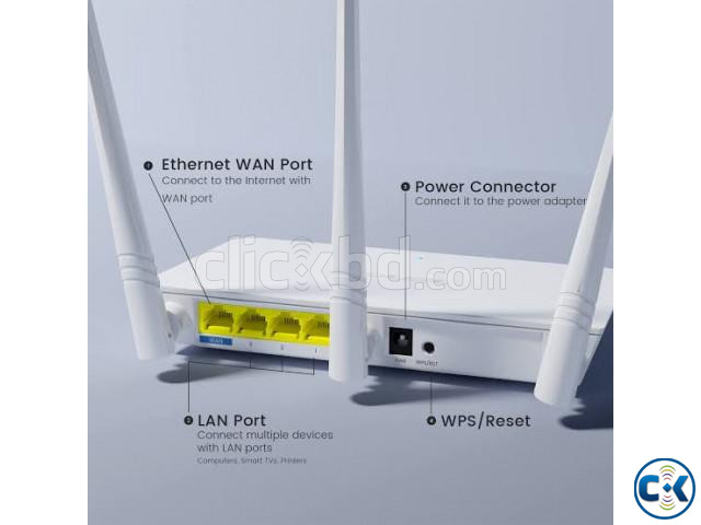 New Teda F3 Router 300 Mbps 01 Year Warranty  large image 2