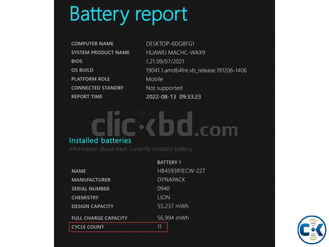 Huawei MateBook X Pro Core i7-10510U 1TB 16GB 11 batt Cy  large image 4