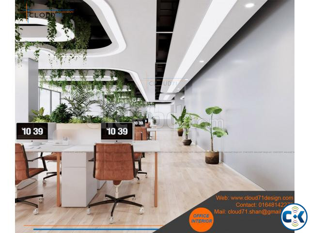 Office interior design interior design office decoration large image 3