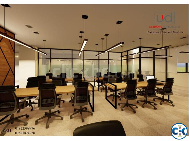 Office Workplace and Interior Decoration UDL-OW-015 large image 2