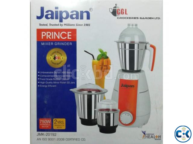 Jaipan Prince 750WT Mixer Grinder large image 1