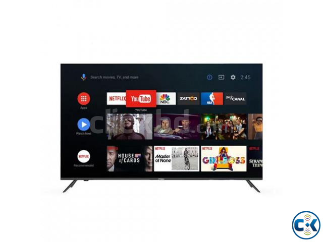 Haier 32 Bezel Less HD Google Android 9.0 Smart TV large image 0