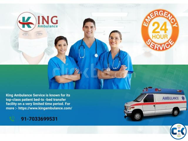 King Road Ambulance Service in Patna with Life-Sustaining large image 0
